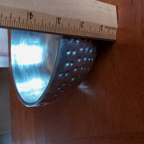 Holland Boone Polished Pewter Dimpled Bowl - Picture 7 of 9